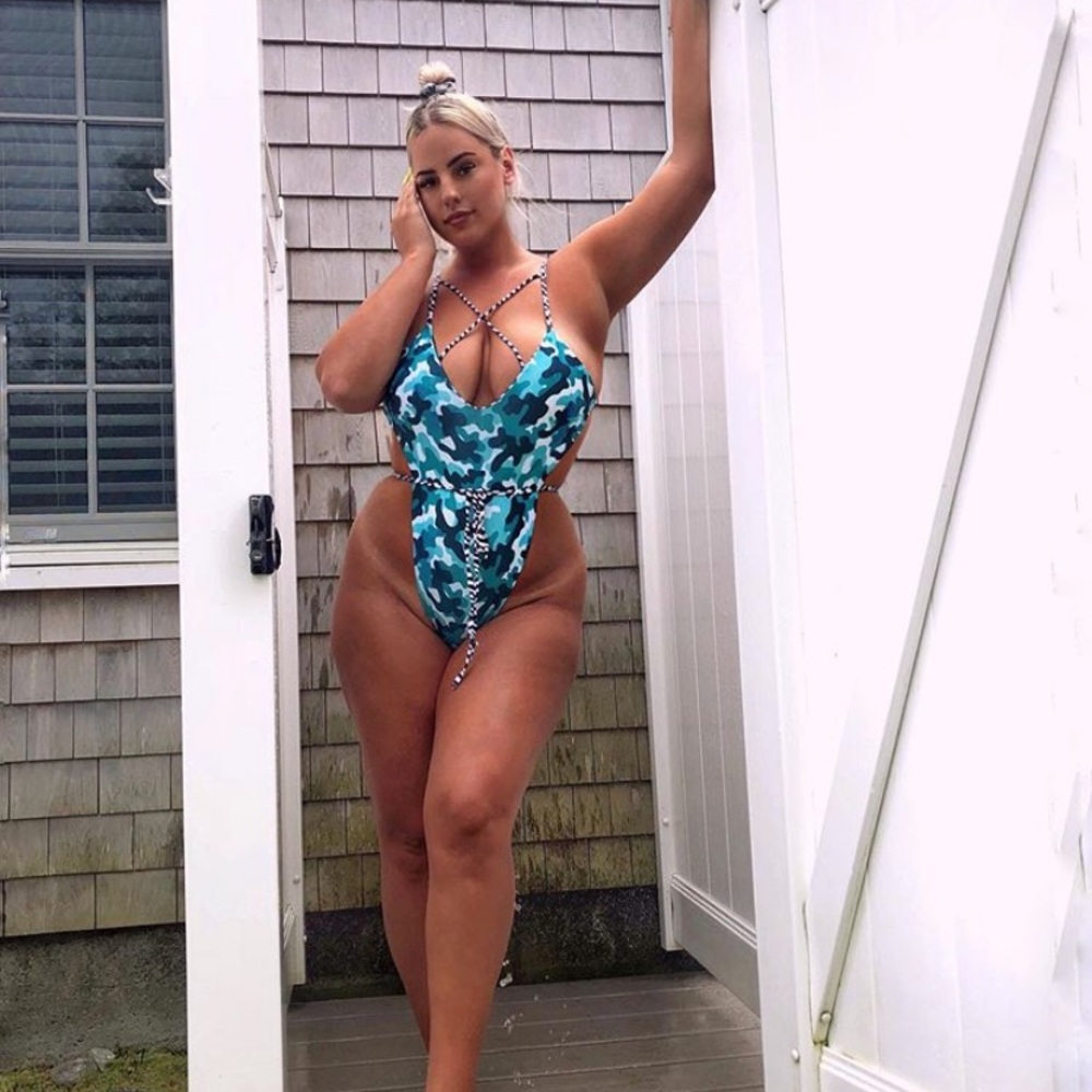 Moana Bikini one piece, worn once for photo!